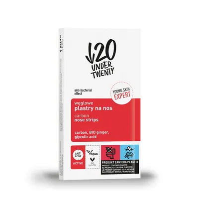 Under Twenty Węglowe plastry na nos