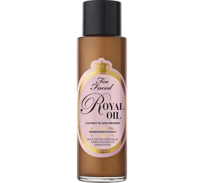 Too Faced Royal Oil, Coconut Oil Body Bronzer (Olejek brązujący do twarzy)