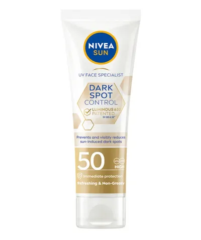 Nivea Luminous Sun Fluid SPF 50 (Krem przeciwsłoneczny do twarzy)