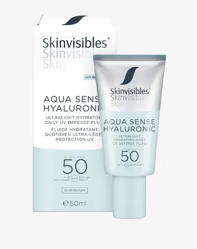 Skinvisibles Aqua Sense Hyaluronic Fluid SPF 50 (Krem do twarzy SPF 50)