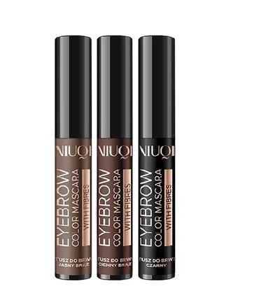 Niuqi Eyebrow Color Mascara with Fibres (Koloryzujący tusz do brwi z mikrowłóknami)