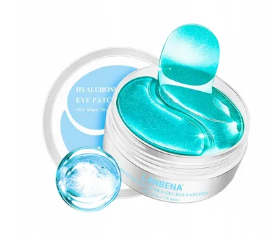 Lanbena Hyaluronic Hydra-gel Eye Patches (Płatki pod oczy z kwasem hialuronowym)