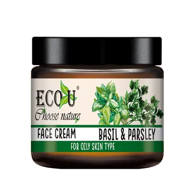Eco U Krem do twarzy `Bazylia i pietruszka`
