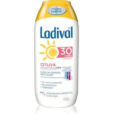 Ladival Sensitive Plus, Mleczko do opalania do skóry wrażliwej SPF 30