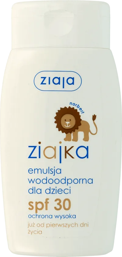 Ziaja Ziajka, Wodoodporna emulsja do opalania dla dzieci SPF 30