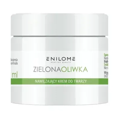 Enilome Healthy Beauty Zielona Oliwka, Nawilżający krem do twarzy