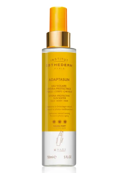 Institut Esthederm Adoptasun,  Eau Solaire Hydra-Protectrice SPF 30 (Nawilżający spray ochronny do ciała SPF30)