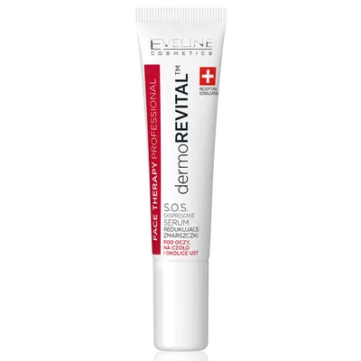Eveline Cosmetics Face Therapy Professional DermoRevital, S.O.S. Ekspresowe serum redukujące zmarszczki