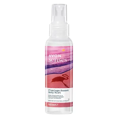 Avon Senses, Flamingo Sunset Body Mist (Mgiełka do ciała)