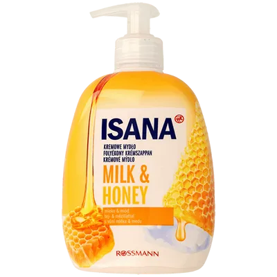 Isana Milch & Honig, Creme Seife (Mydło w płynie `Mleko i miód`)