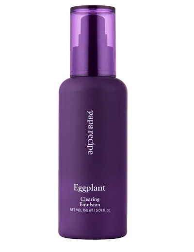 Papa Recipe Eggplant Clearing Emulsion (Nawilżająco-wygładzająca emulsja do twarzy z bakłażana)