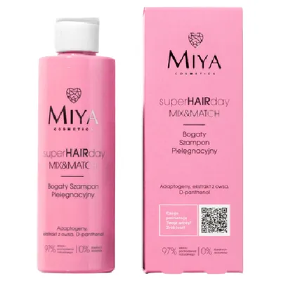 Miya Cosmetics superHAIRday, Mix&Match, Bogaty szampon pielęgnacyjny
