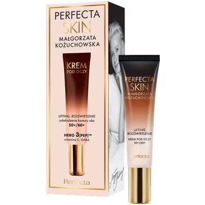 Perfecta Perfecta Skin by Małgorzata Kożuchowska, Krem liftingująco-rozświetlający pod oczy i na powieki 50+/60+