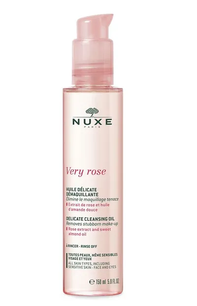 Nuxe Very Rose, Huile Delicate Demaquillante (Delikatny olejek do demakijażu)
