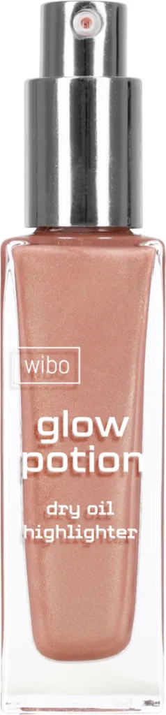 Wibo Glow Potion, Dry Oil Highlighter (Rozświetlający olejek do ciała, twarzy i włosów)
