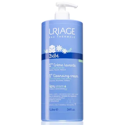 Uriage Bebe, Creme Lavante (Delikatny krem oczyszczający dla dzieci)