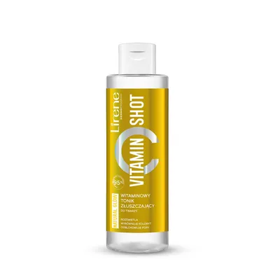 Lirene Dermoprogram Vitamin Shot, Witaminowy tonik złuszczający do twarzy