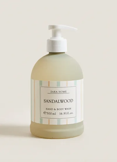 Zara Home, Hand & Body Wash Sandalwood (Mydło w płynie)