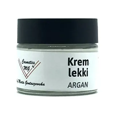Cosmetics by Marta Gontaszewska Krem lekki `Argan`