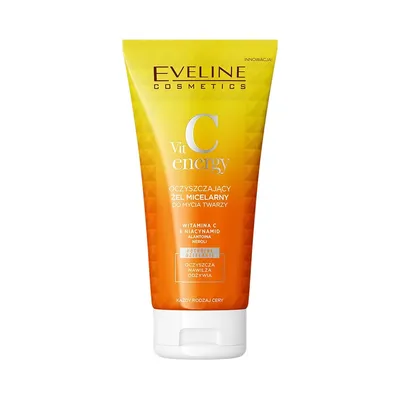 Eveline Cosmetics VitC Energy, Oczyszczający żel micelarny do mycia twarzy