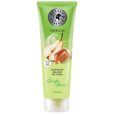 Perfecta Planet Essence, Gruszka i Karmel, Odżywczy balsam do ciała