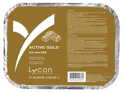 Lycon Active Gold Hot Wax XXX (Wosk do depilacji)