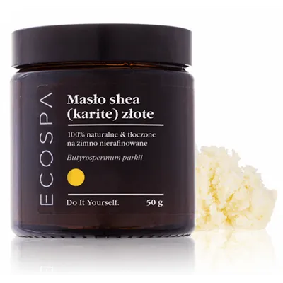 EcoSpa Masło shea (karite) złote zimnotłoczone
