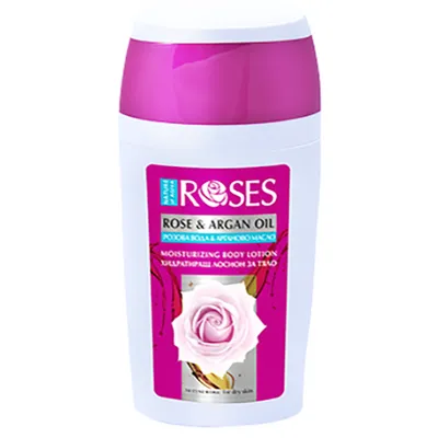 Nature of Agiva Moisturizing Body Lotion Rose & Argan Oil (Nawilżający balsam do ciała `Róża i olej arganowy`)