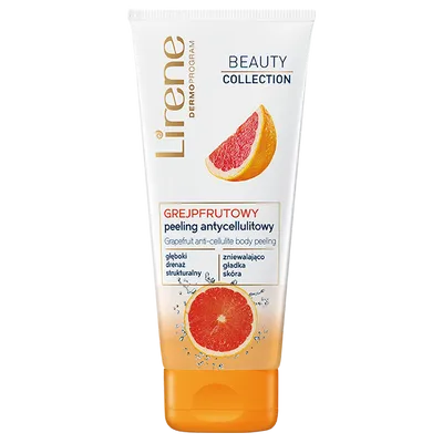 Lirene Dermoprogram Beauty Collection, Grejpfrutowy peeling antycellulitowy