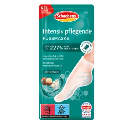 Schaebens Foot mask Socks (Intensywnie pielęgnująca maska do stóp)