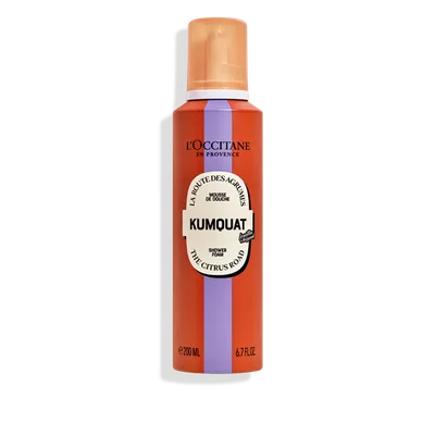 L'Occitane The Citrus Road, Kumquat, Shower Foam (Kumkwat, Pianka pod prysznic)