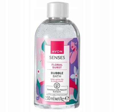 Avon Senses, Floral Burst, Bubble Bath (Płyn do kąpieli)