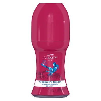 Avon Champion's Energy Anti-perspirant Roll-on (Dezodorant  w kulce dla niego)
