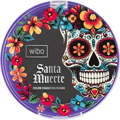 Wibo Santa Muerte, Color Changing Blush (Czarny róż do policzków i makijażu ust)