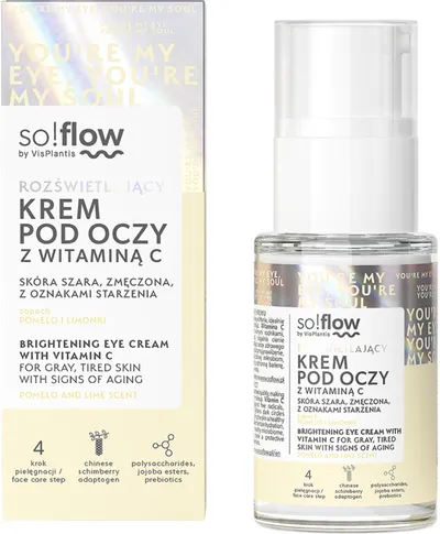 so!flow You're My Eye, You're My Soul, Rozświetlający krem pod oczy z witaminą C