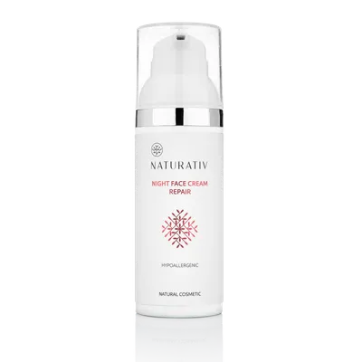 Naturativ Night Face Cream Repair (Naprawianie, Krem do twarzy na noc)