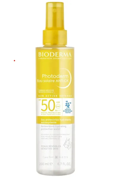 Bioderma Photoderm, Anti-Ox, Antyoxydant Hydratong Protective Water (Spray ochronny SPF50+)