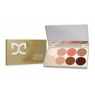 Dessi Bright Browns Eyeshadow Palette (Paletka cieni do powiek)