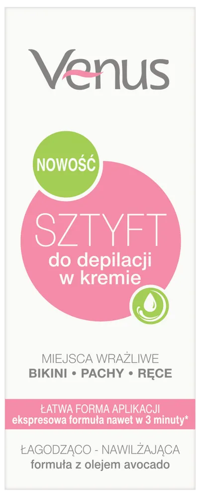 Venus Sztyft do depilacji w kremie