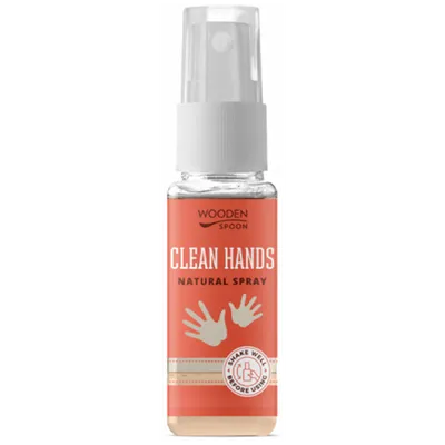 Wooden Spoon Clean Hands, Natural Spray (Antybakteryjny spray do rąk)