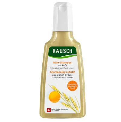 Rausch El-ol Glanz Shampoo (Odżywczy szampon do włosów suchych jajeczny)