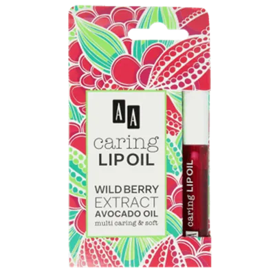 AA Caring Lip Oil 'Wildberry' (Upiększający olejek do ust)
