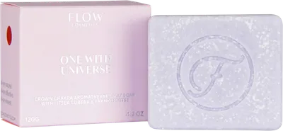 Flow Cosmetics One With Universe, Crown Chakra Aromatherapy, Salt Soap (Mydło w kostce)