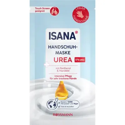 Isana Urea Hand Mask (Maska do rąk w rękawiczkach)