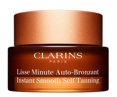 Clarins Lisse Minute Auto Bronzant [Instant Smooth Self tanning] (Stopniowo opalająca baza wygładzająca do twarzy)