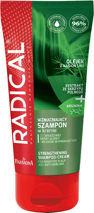 Wzmacniający szampon w kremie
