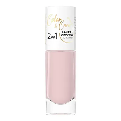 Eveline Cosmetics Color & Care, Lakier + odżywka do paznokci 2 w 1
