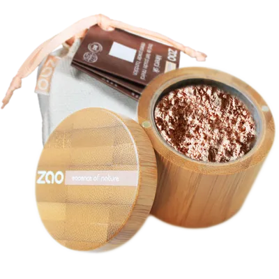 Zao Make - Up Organic Mineral Silk (Jedwabisty podkład mineralny w pudrze)