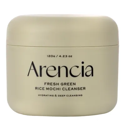 Arencia Fresh Green Rice Mochi Cleanser (Nawilżająco-oczyszczająca pasta do mycia twarzy)