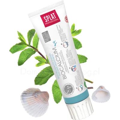 Splat Professional Biocalcium, Pasta do łagodnego wybielenia zębów i wzmocnienia szkliwa